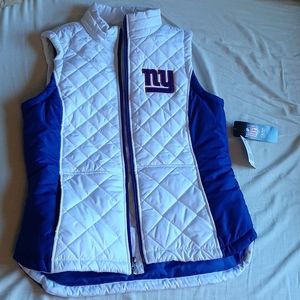 NY Giants puffer vest